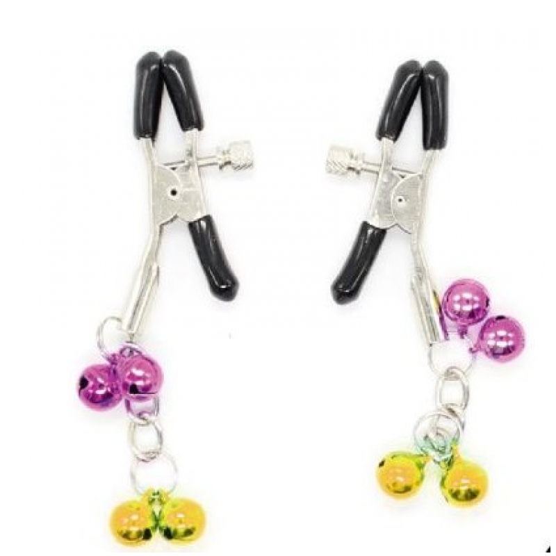 NIPPLES CHAMPS 8 - PINZAS CON CASCABEL