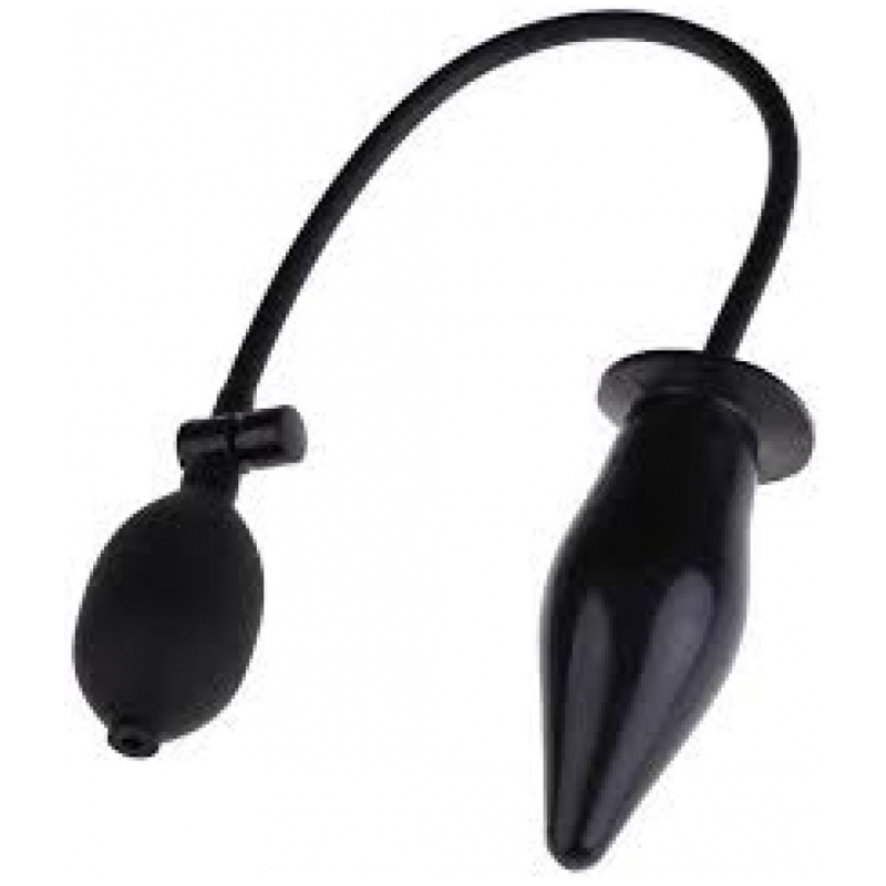 PLUG ANAL INFLABLE C/VALVULA NEGRO