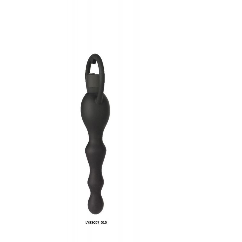 Recargable! Anal Black Inespulsable