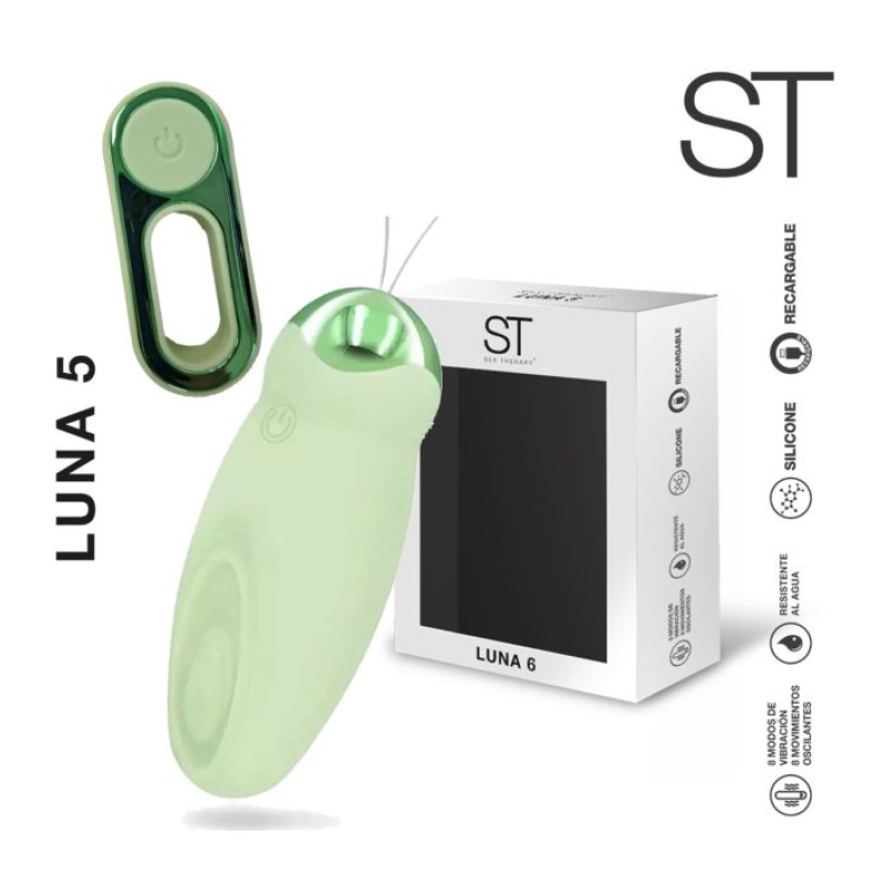 Vibrador a control remoto Luna 5