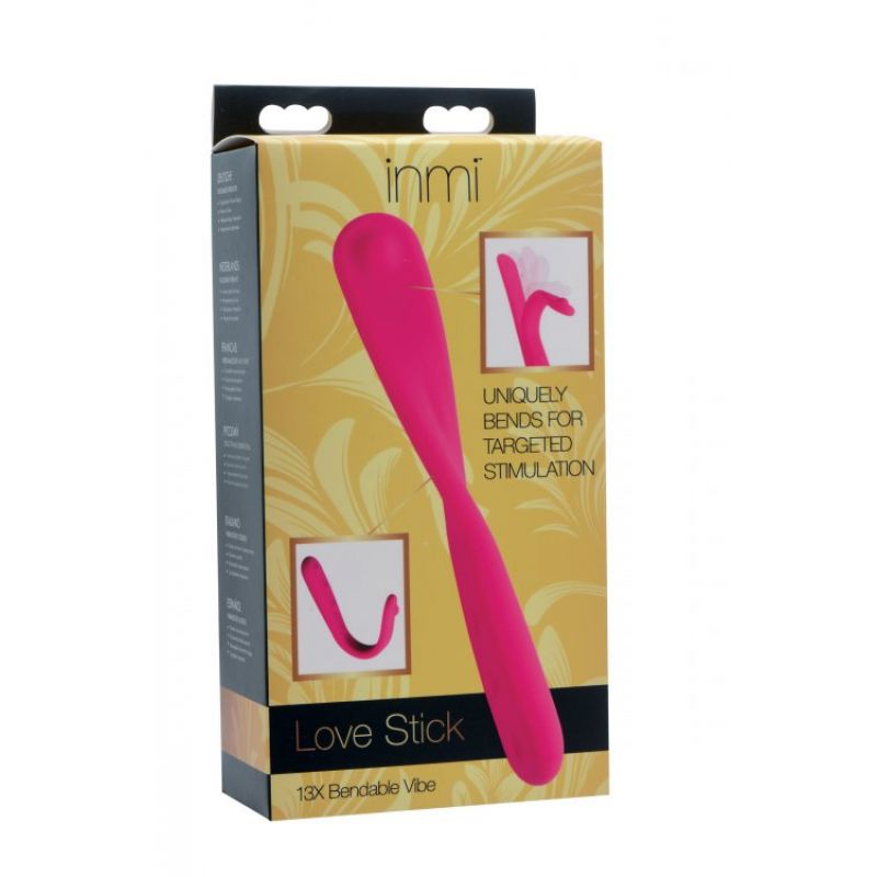 Vibrador Flexible - INMI Love Stick 13X Bendable Silicone Vibe