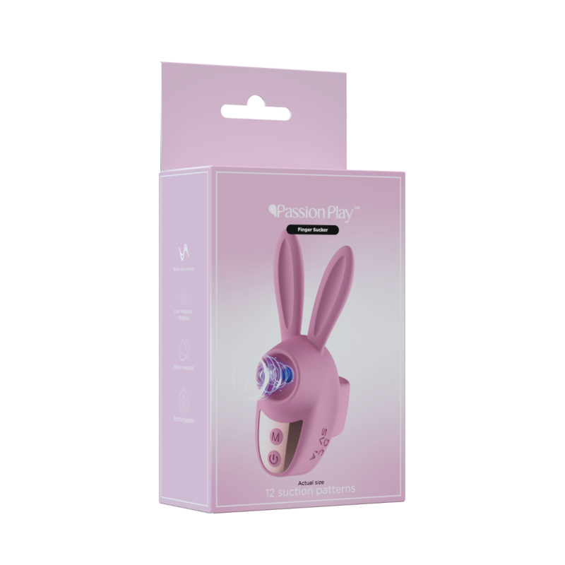 Vibrador para el dedo Finger Sucker