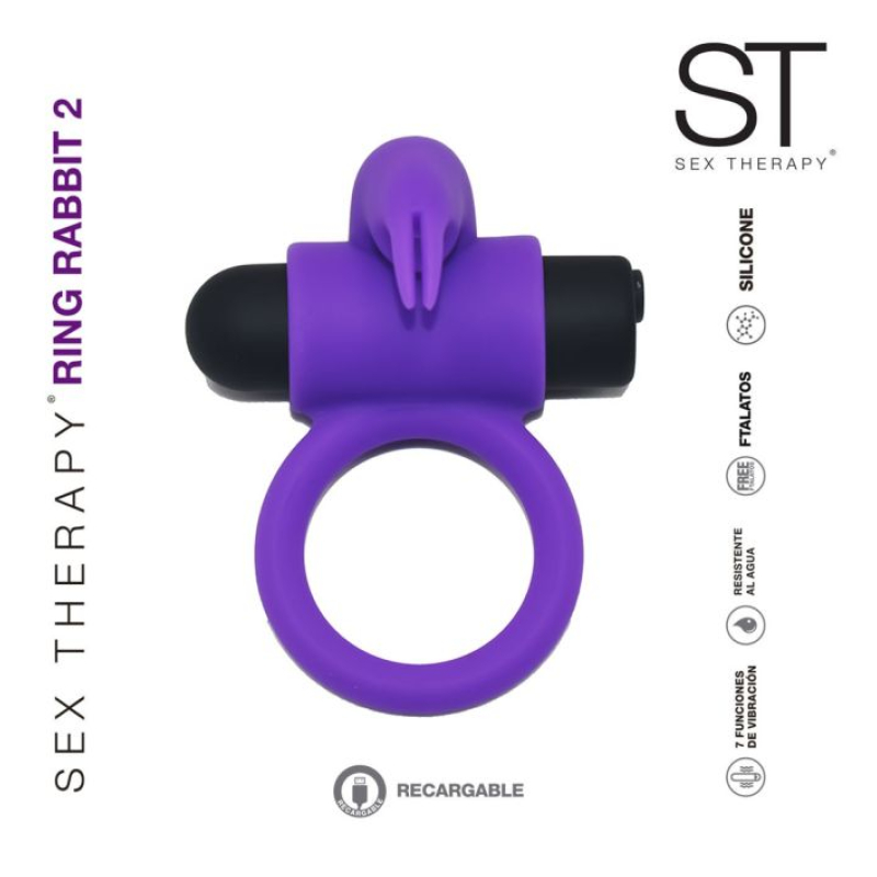 Vibrador Ring rabbit 2