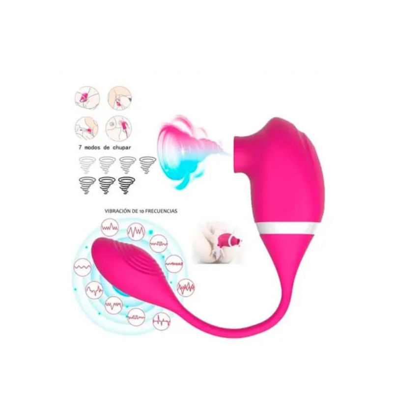 VIBRATING CUNNILINGUS SUCKING MASSAGER