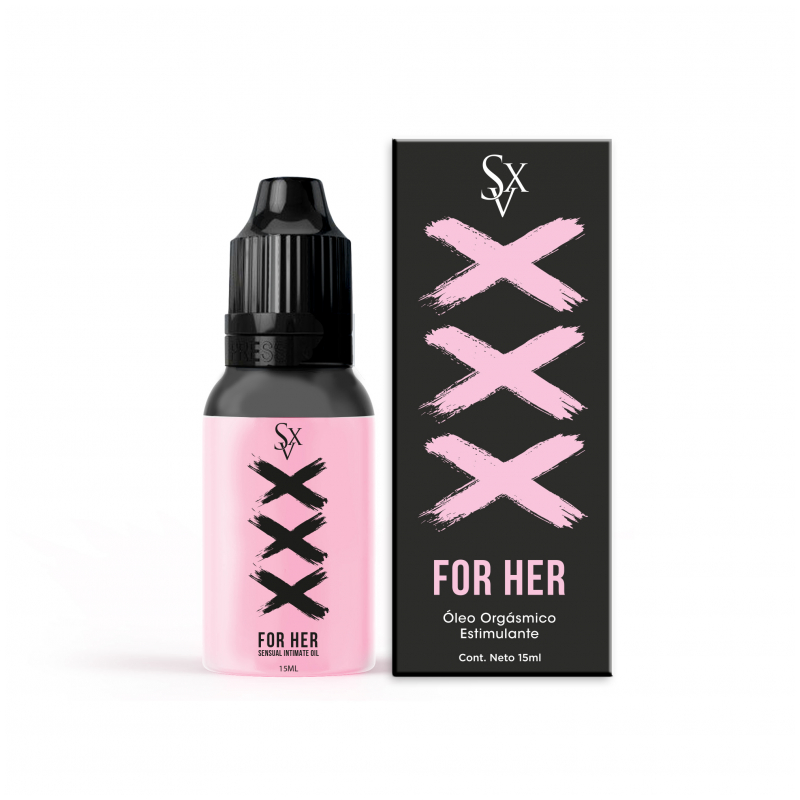 XXX FOR HER, Oleo Orgásmico Estimulante