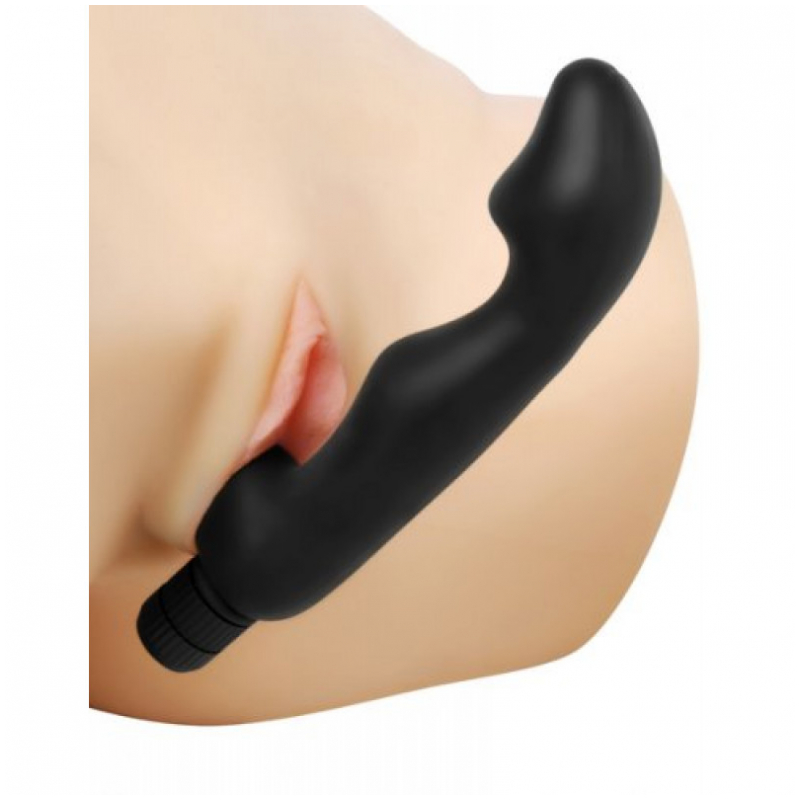 Karma Correa de silicona sin tirantes vibrante en el consolador