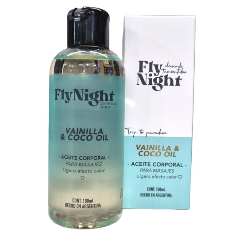 Aceite Aroma Vainilla & Coco 100 Ml.
