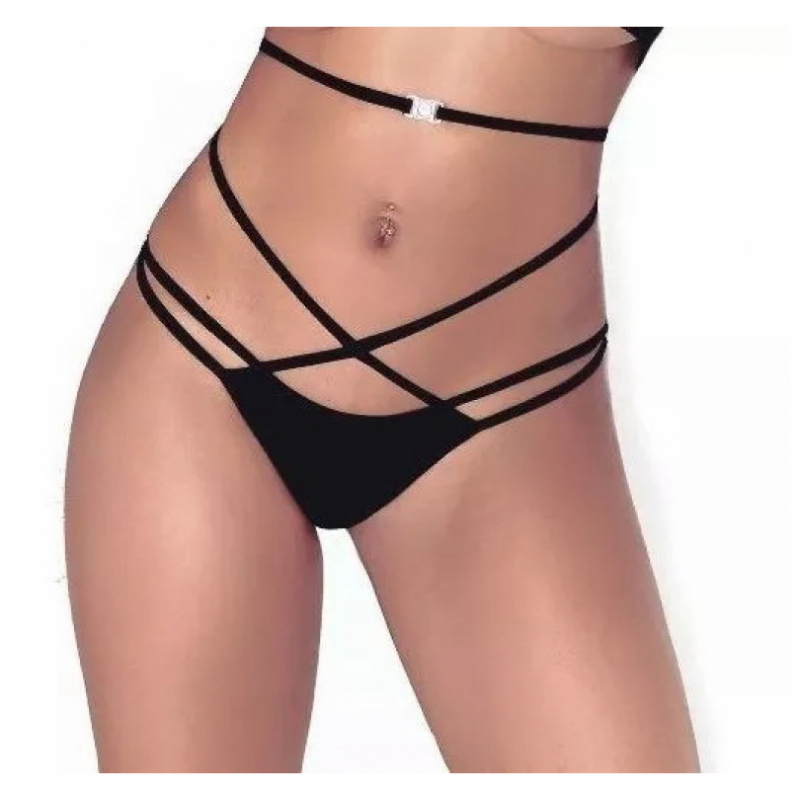 Cola Less Negra Con Tiras