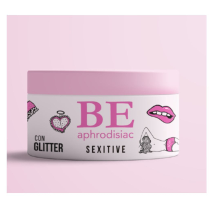 Crema Perfumada Be Aphrodisiac! Con Glitter