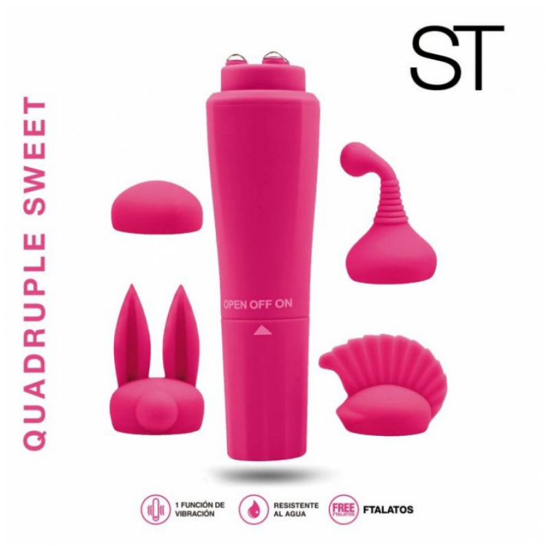 Cuádruple Rosa Dulce