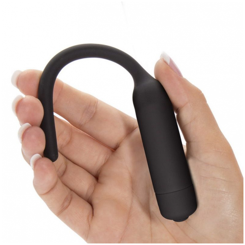 Dilatador uretral vibrante de silicona