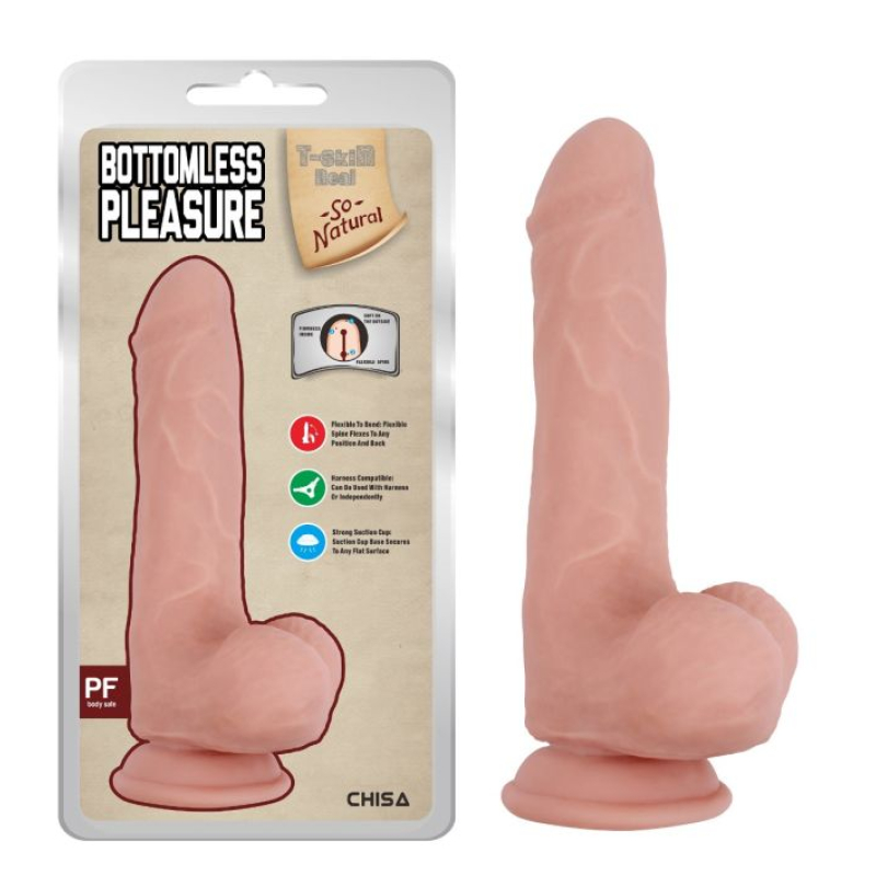 DILDO REALISTICO - BOTTOMLESS PLEASURE