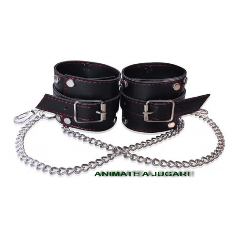 Esposas Con Cadena Larga y Mosqueton