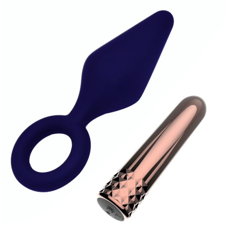 LUXURY PURPLE LINE KIT VIBRO Y PLUG