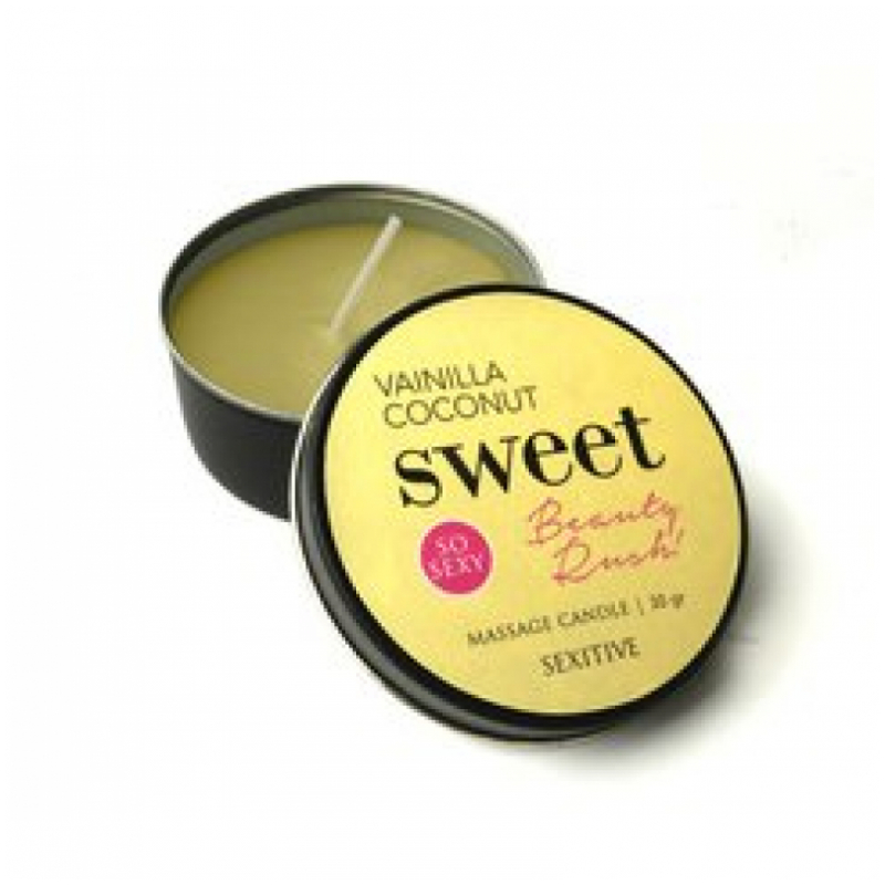 MASSAGE CANDLE VAINILLA COCONUT 30GS