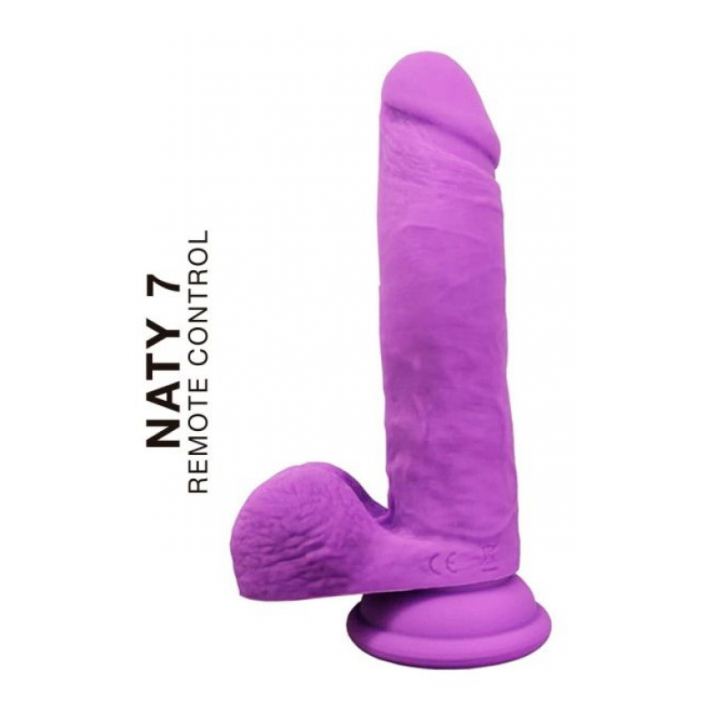 Naty 7 - Vibrador Silicona Control a Distancia