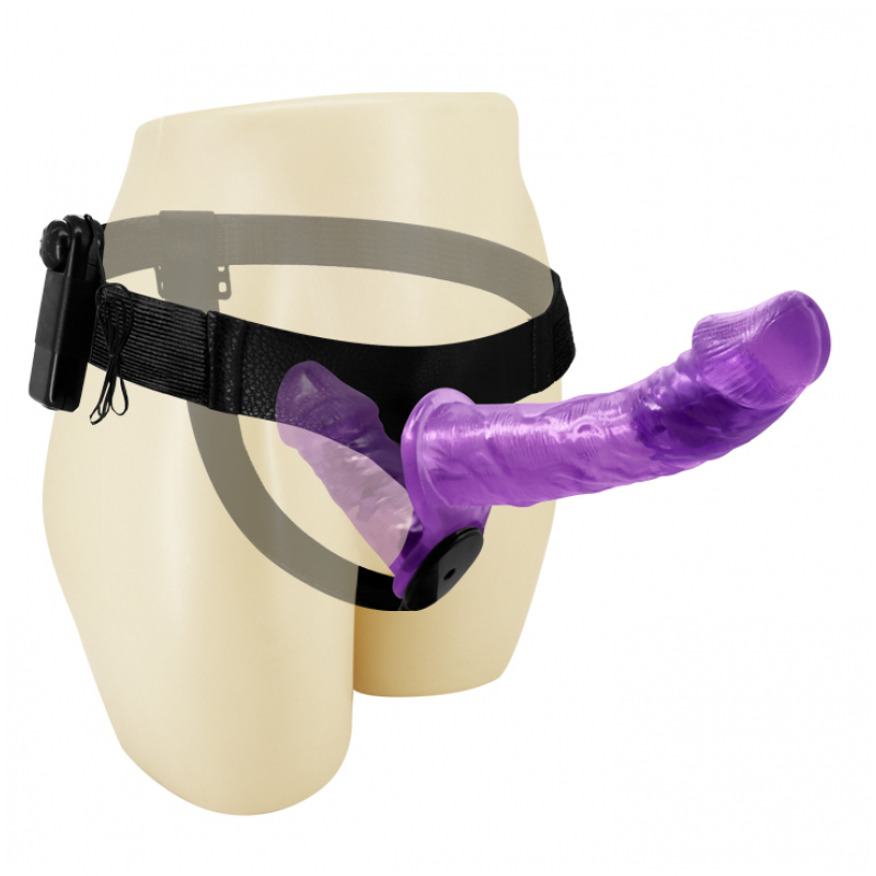 ULTRA HARNESS DOBLE DILDO Y VIBRACION